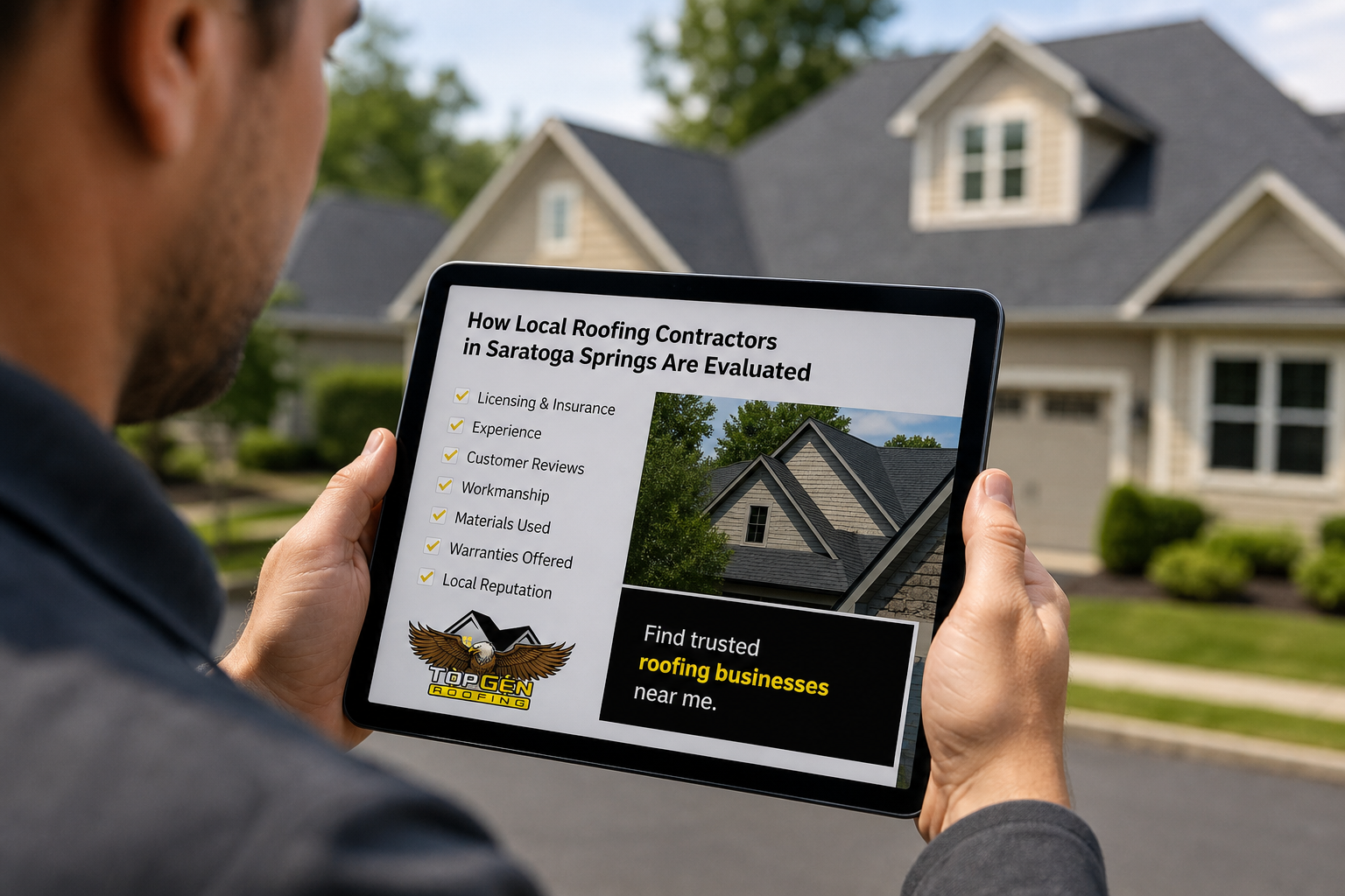 Frequently Asked Questions — Can I evaluate a roofing company using only online reviews?