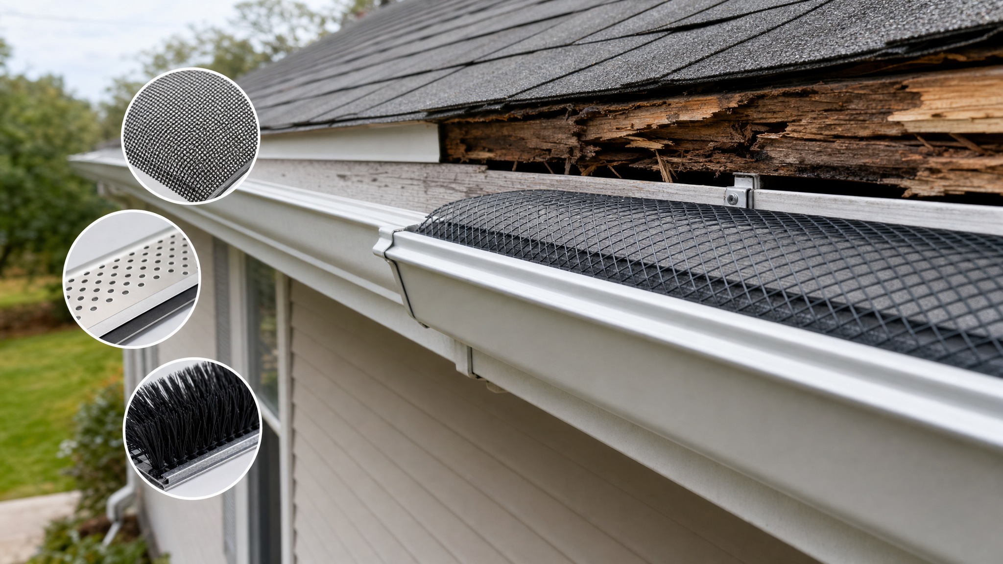 Gutter Guard Options and Their Fascia Protection
