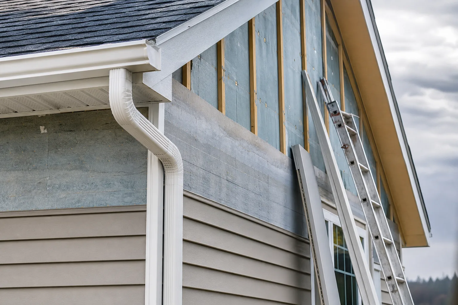 gutter installation