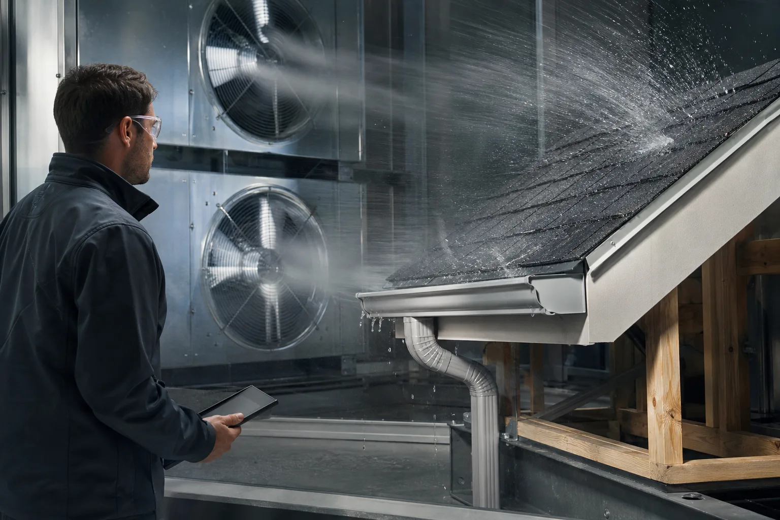 no wind resistance gutter system