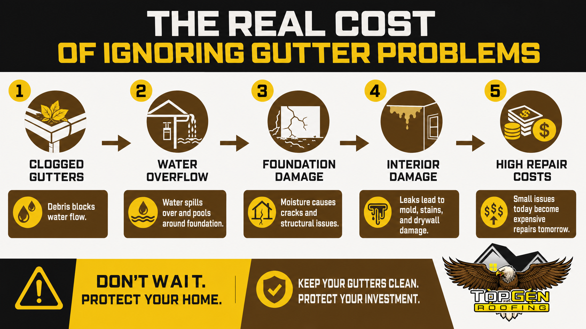 The Real Cost of Ignoring Gutter Problems