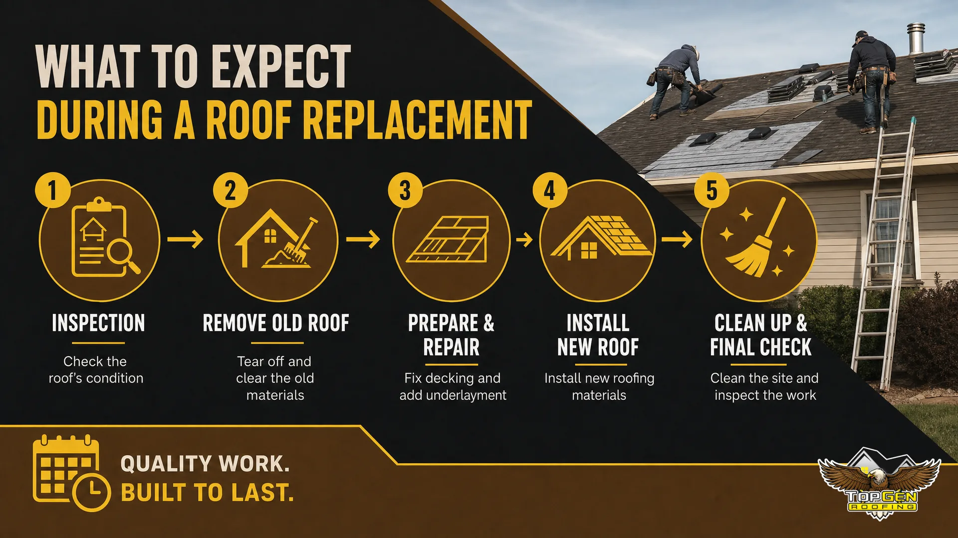 What to Expect During a Professional Roof Replacement