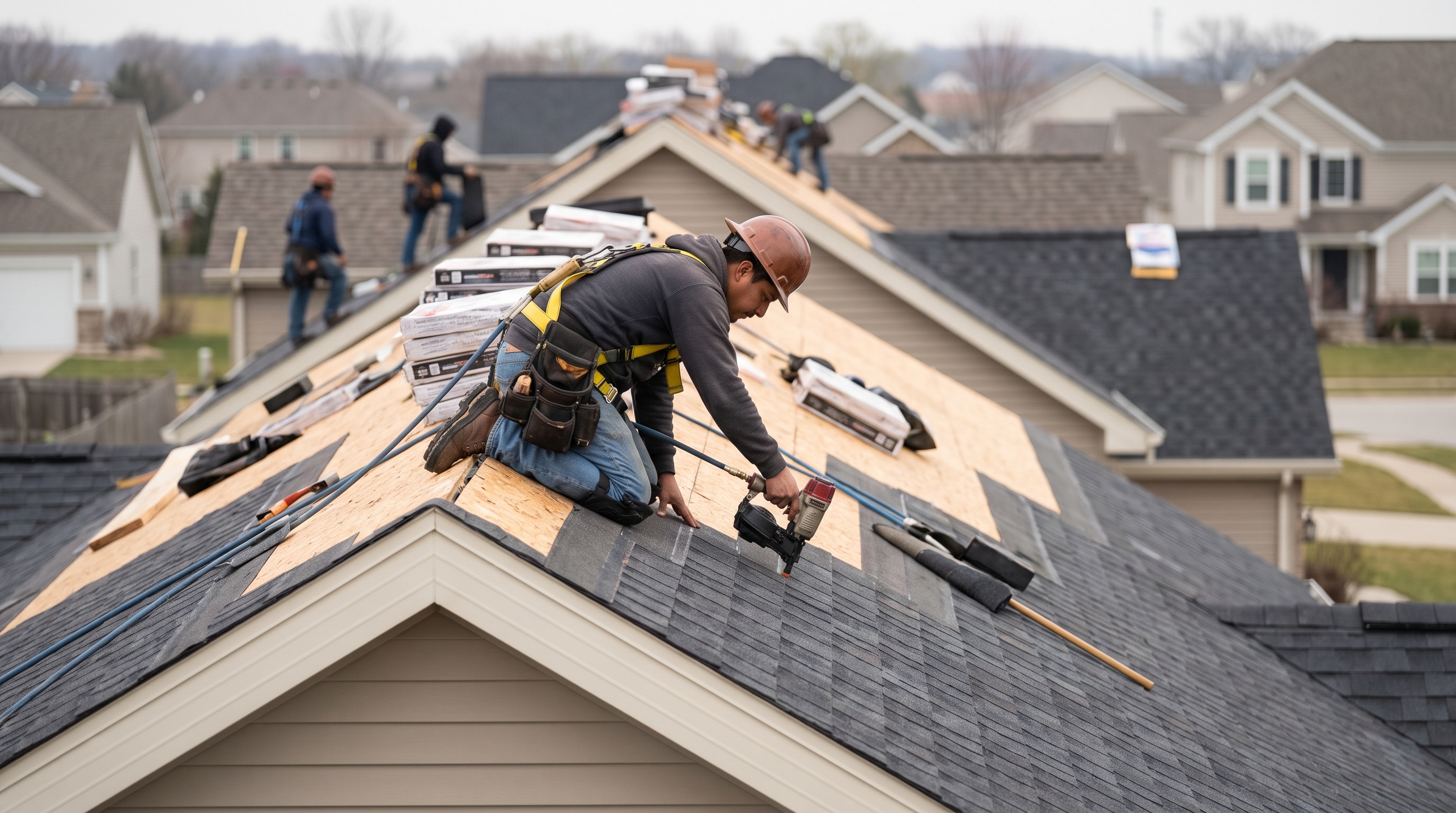 What You Need Before You Start — expect during a professional roof (AI-generated)