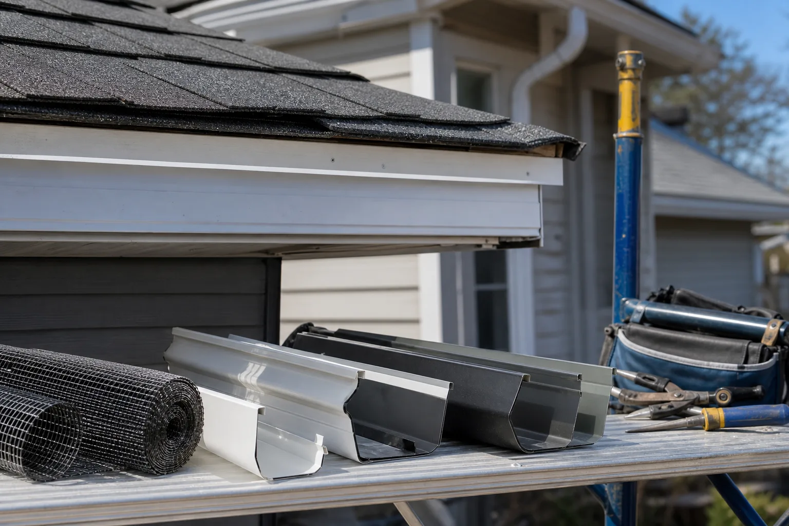 rain gutter sizing gutter system